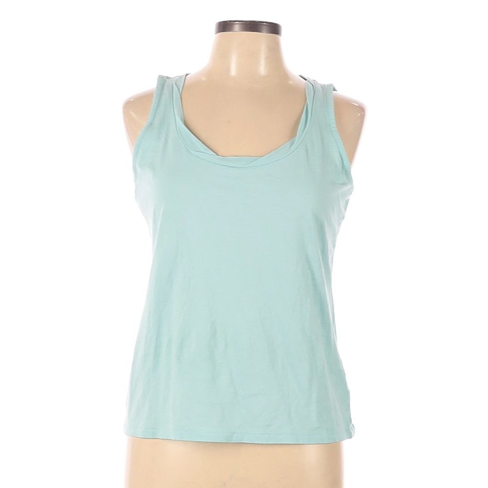Talbots Tank Top Size L (Petite) - Light Blue